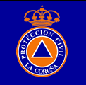 Escudo de Protección Civil de La Coruña